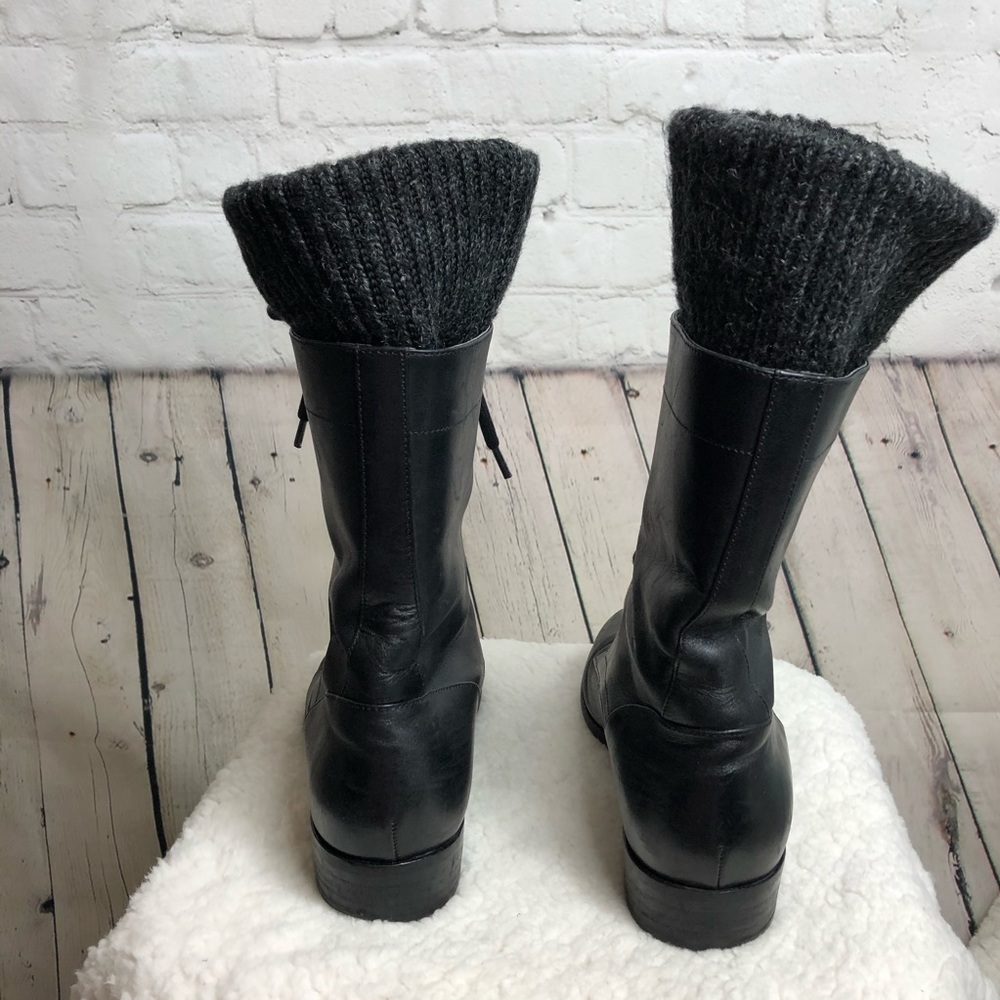 Marc Fisher Combat Style Boots Size 8 - Picture 4 of 10
